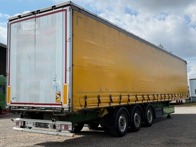Semi-remorque bâchée KRONE Tautliner mit Coil