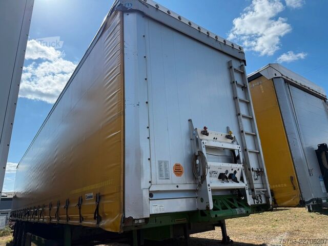 Semi-remorque bâchée KRONE Tautliner mit Coil