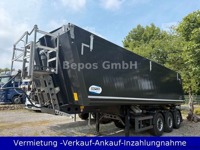Polpriklopnik kiper SCHMITZ CARGOBULL SKI 24SL 8.2 - Alukasten 40m3,---2x Liftachse--