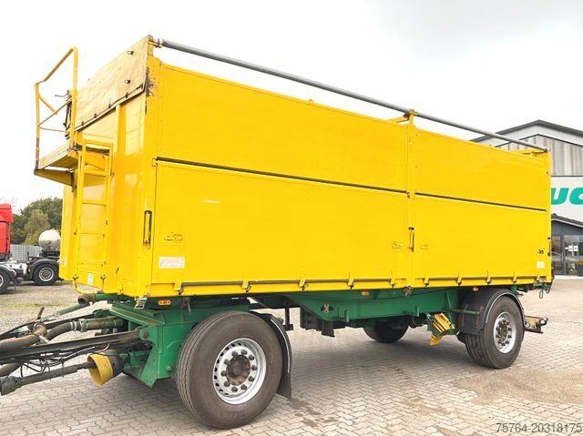 Dreiseitenkipper Anhänger  30m³ Heitling Getreidekipper/Schleuse/Kompressor