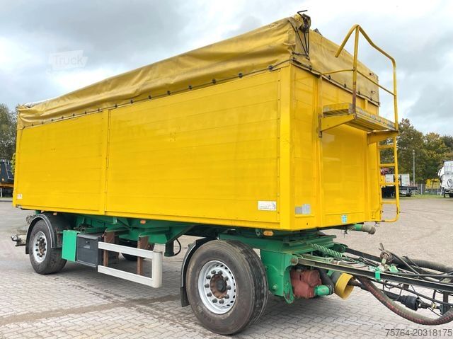 Dreiseitenkipper Anhänger  30m³ Heitling Getreidekipper/Schleuse/Kompressor