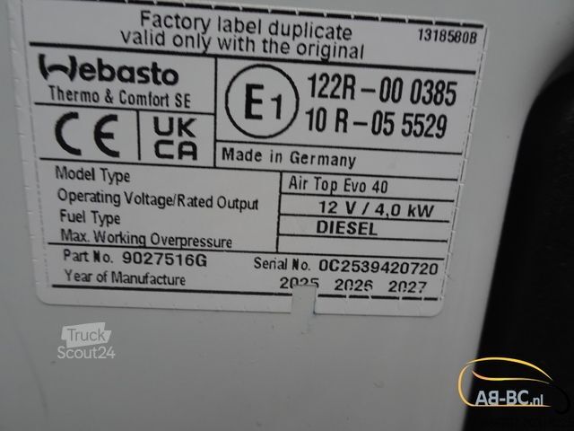 Autocar MERCEDES-BENZ Sprinter CMS 21 Sitze EURO 6