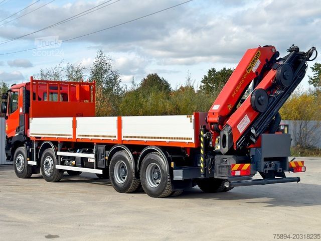 Kamyon üzerine monteli vinç RENAULT C430 * PALFINGER PK 26002 - EH F + FUNK/ 8x4