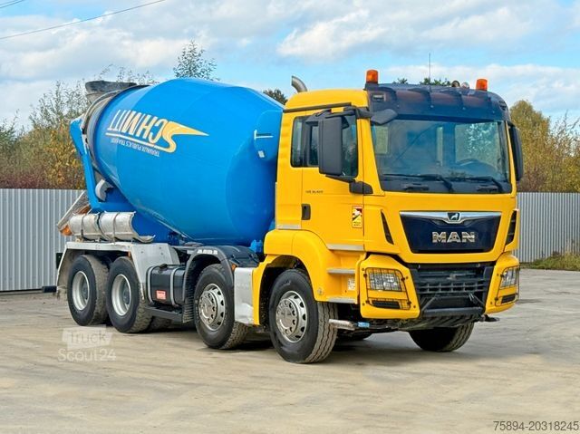 Betono maišyklės sunkvežimis MAN TGS 32.420 * BETONMISCHER / 8x4