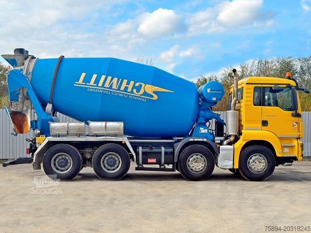 Betono maišyklės sunkvežimis MAN TGS 32.420 * BETONMISCHER / 8x4