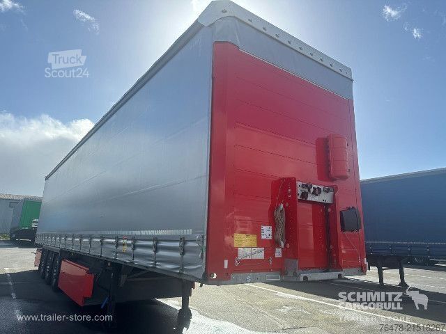 Open semitrailer with tarp Schmitz Cargobull Curtainsider Coil