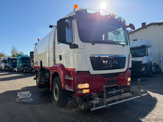 Macchina agricola MAN TGS 18.440 Kehr-Saug-Fahrzeug | Brock SL280 2 JUMBO S | Straßenreiniger | 4x2| 12053 St.