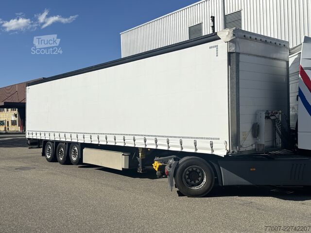 Standart brandalı kasalı treyler Schmitz Cargobull SCS 24 Standart Edscha Code-XL Lift Verz