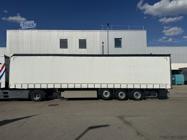 Standart brandalı kasalı treyler Schmitz Cargobull SCS 24 Standart Edscha Code-XL Lift Verz