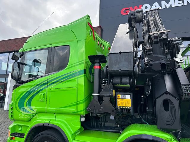 Crane truck Scania R440 8x2 Palfinger PK 78002 FlyJib,Winch Euro 6