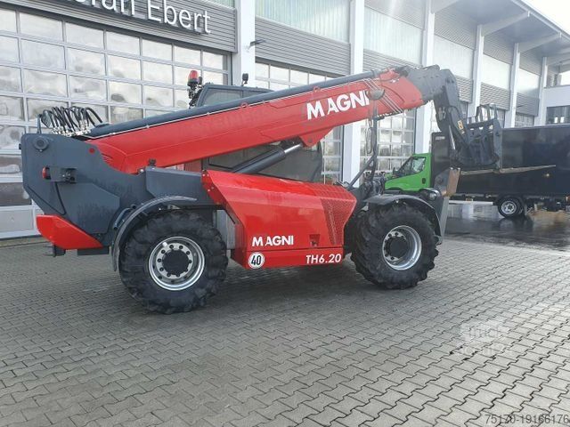 Teleskoparmstapler MAGNI Magni TH 6.20 / Gabel / Funk! / nur 1.719h!