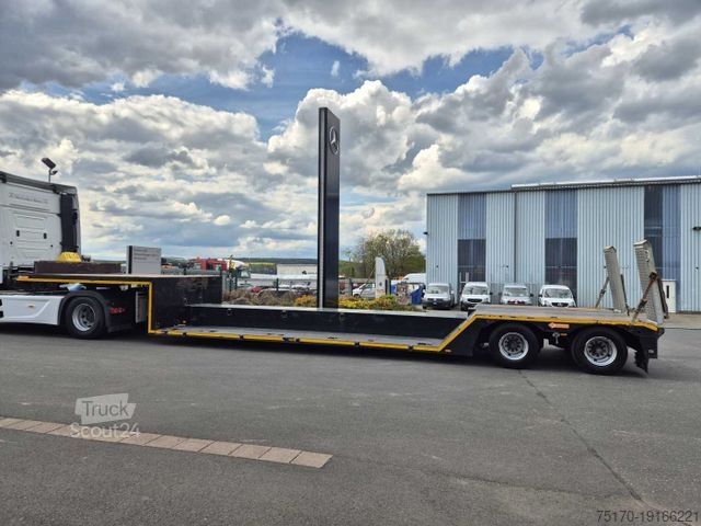 Semirimorchio ribassato LINTRAILERS S2A 14 LSDN Teleskopierbar BPW-Achsen 57.000km