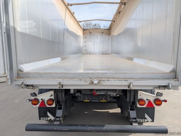 Tipper semitrailer STAS Voll- Alu 54 cbm, Kombitüren, MIETE?