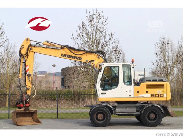 Escavatore gommato Liebherr A900C | ROTOTILT | BUCKET | GOOD TIRES
