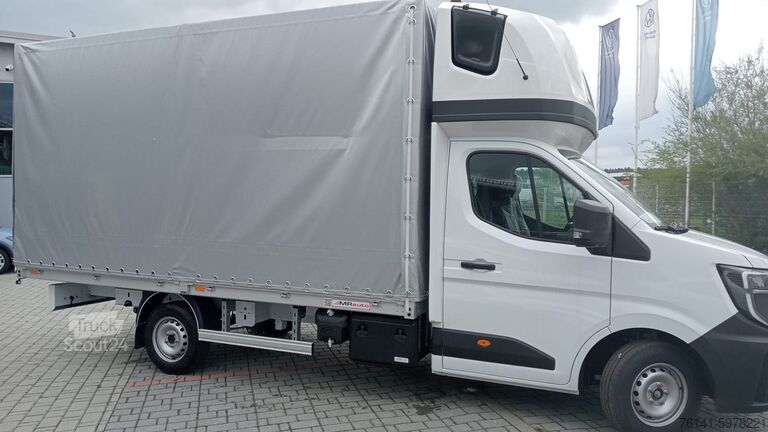 Benne à bâche Renault Master 165 8PAL Schlafkabine Webasto
