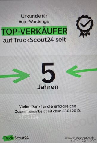 Benne à bâche Renault Master 165 8PAL Schlafkabine Webasto