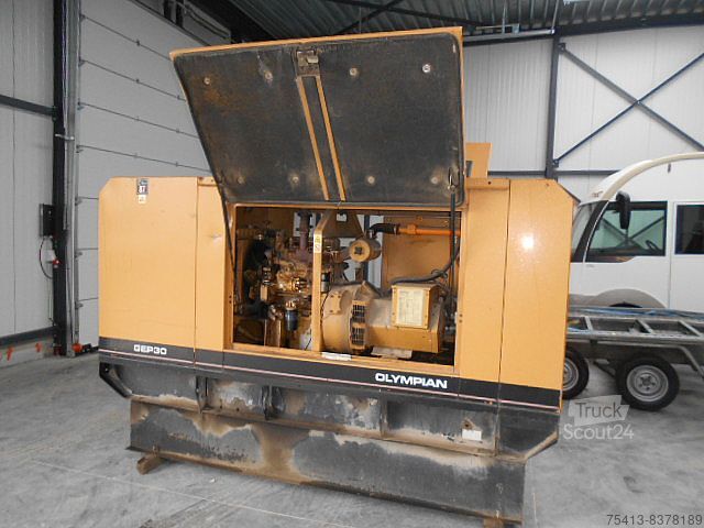 Γεννήτρια ρεύματος Caterpillar GEP.30 OLYMPIAN  30 KVA .24 KW.