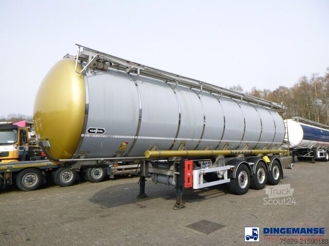 Tank Van Hool Chemical tank inox L4BH 37.5 m3 / 1 comp