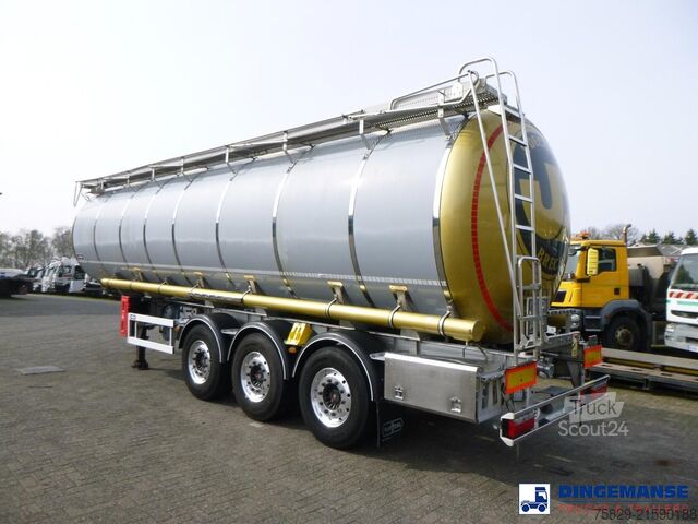 Tank Van Hool Chemical tank inox L4BH 37.5 m3 / 1 comp