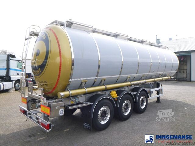 Tank Van Hool Chemical tank inox L4BH 37.5 m3 / 1 comp