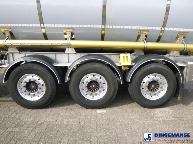 Tank Van Hool Chemical tank inox L4BH 37.5 m3 / 1 comp