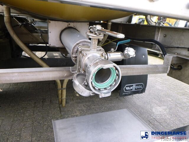 Tank Van Hool Chemical tank inox L4BH 37.5 m3 / 1 comp