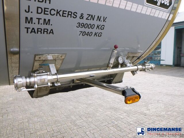 Tank Van Hool Chemical tank inox L4BH 37.5 m3 / 1 comp