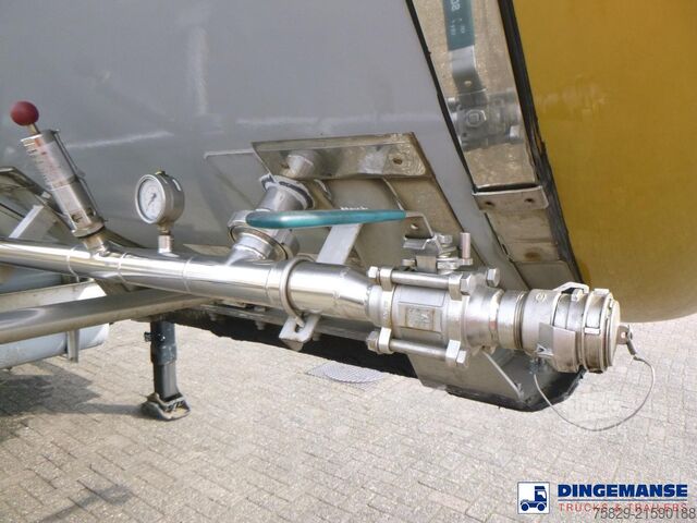 Tank Van Hool Chemical tank inox L4BH 37.5 m3 / 1 comp