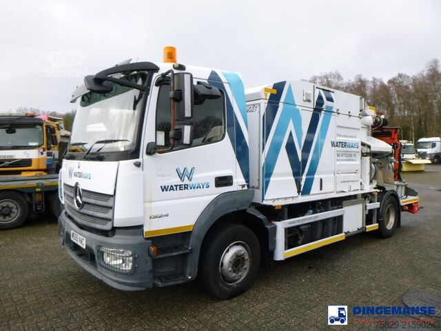 Vacuum truck Mercedes-Benz Atego 1324 4x2 RHD / RSP ESE 13/H Saugbagger + ...