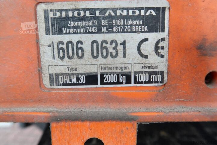 Valise Mercedes-Benz Antos 1924L Huif + Klep Dhollandia 2000 KG Euro 6