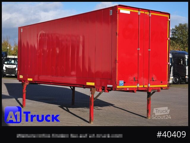 Wissellaadbak met boxstructuur KRONE BDF 7,82 Wechselbrücke, 2680mm Innenhöhe.