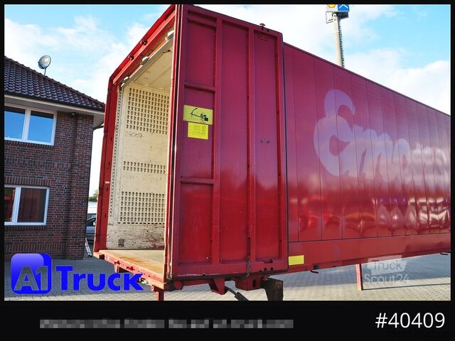 Výměnná nástavba s boxovou konstrukcí KRONE BDF 7,82 Wechselbrücke, 2680mm Innenhöhe.