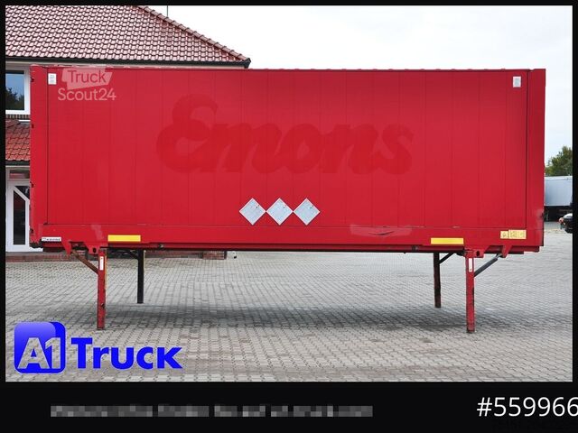 Wechselbrücke mit Kofferaufbau KRONE BDF 7,82 Wechselbrücke, 2680mm Innenhöhe.