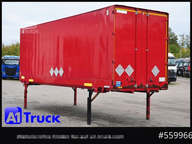 Wechselbrücke mit Kofferaufbau KRONE BDF 7,82 Wechselbrücke, 2680mm Innenhöhe.