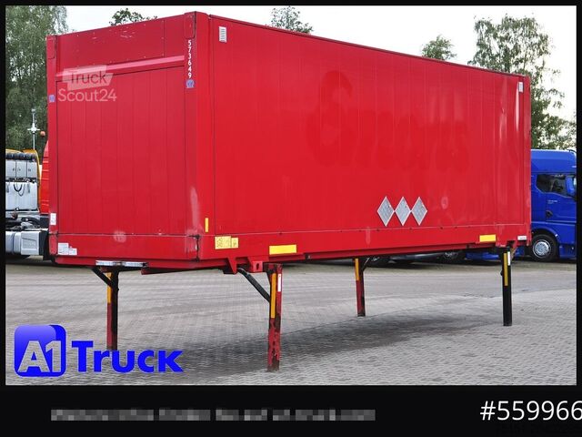 Výměnná nástavba s boxovou konstrukcí KRONE BDF 7,82 Wechselbrücke, 2680mm Innenhöhe.