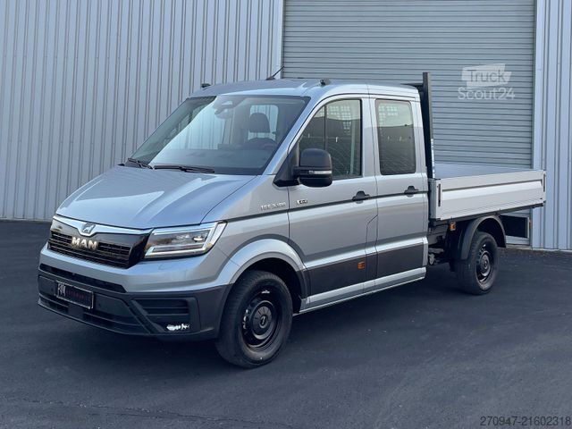 Fourgon pick-up MAN TGE 3.180 Pritsche DOKA MR 4x4 ACC LED DIFF-SPER