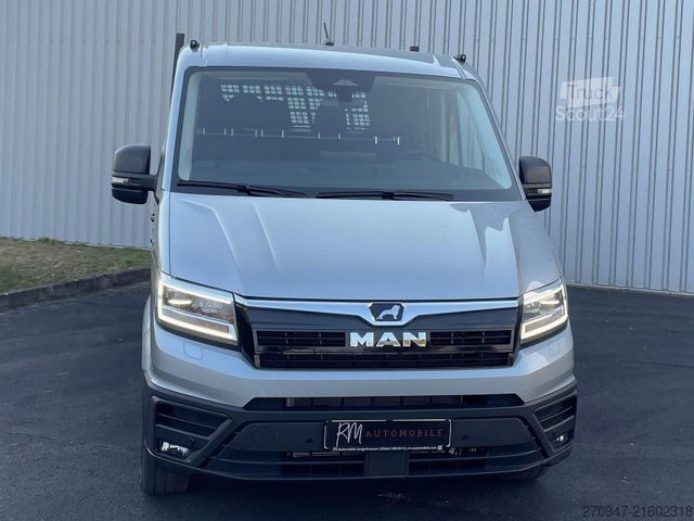 Fourgon pick-up MAN TGE 3.180 Pritsche DOKA MR 4x4 ACC LED DIFF-SPER