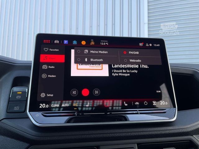 Fourgon pick-up MAN TGE 3.180 Pritsche DOKA MR 4x4 ACC LED DIFF-SPER