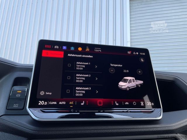 Fourgon pick-up MAN TGE 3.180 Pritsche DOKA MR 4x4 ACC LED DIFF-SPER