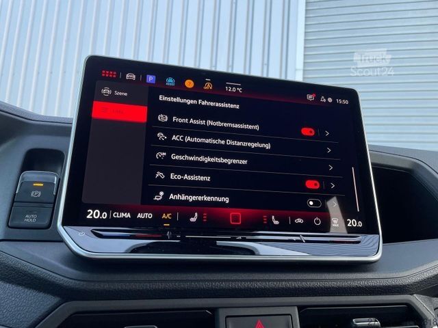 Fourgon pick-up MAN TGE 3.180 Pritsche DOKA MR 4x4 ACC LED DIFF-SPER