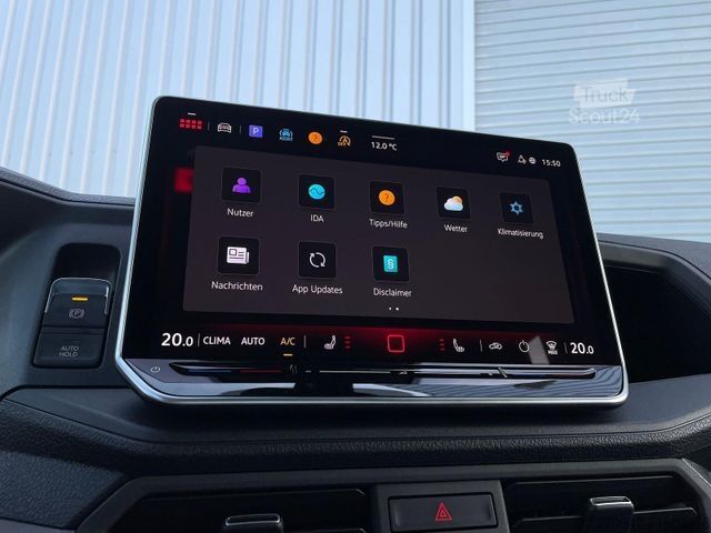 Fourgon pick-up MAN TGE 3.180 Pritsche DOKA MR 4x4 ACC LED DIFF-SPER