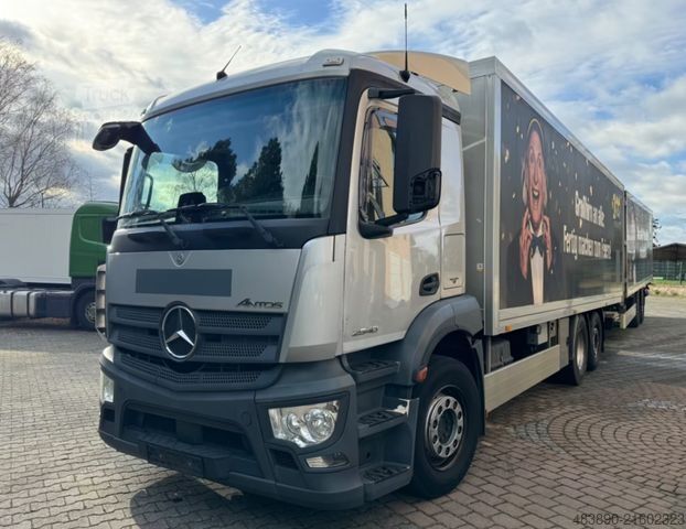 Refrigerated truck MERCEDES-BENZ Antos 2540/Durchladbar/2xLBW/1xKammer/2inStock