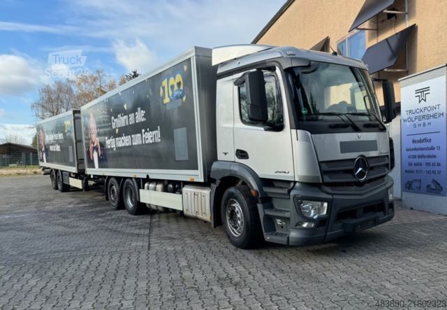 Refrigerated truck MERCEDES-BENZ Antos 2540/Durchladbar/2xLBW/1xKammer/2inStock