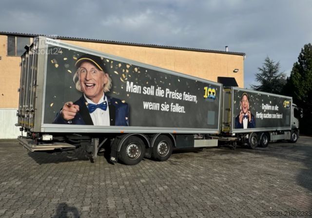 Refrigerated truck MERCEDES-BENZ Antos 2540/Durchladbar/2xLBW/1xKammer/2inStock