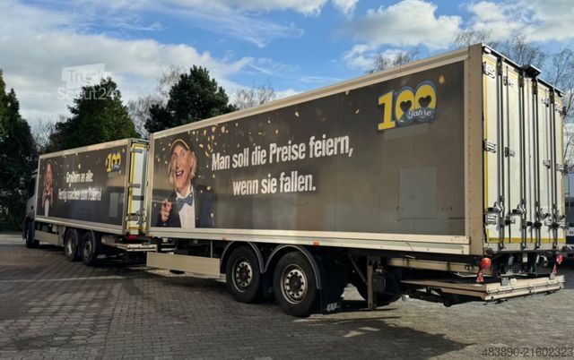 Refrigerated truck MERCEDES-BENZ Antos 2540/Durchladbar/2xLBW/1xKammer/2inStock