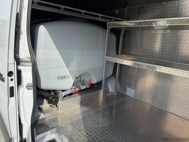 Vacuümtankwagen MERCEDES-BENZ Sprinter 417 CDI / Leistikow HD-Einbau B55C