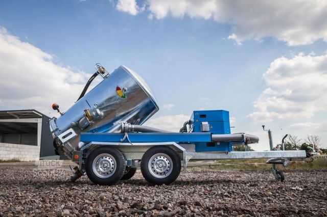 Vacuum tank truck  Schmies STS VR-2,0 Vakuumsaugfass-Anhänger 3,5to