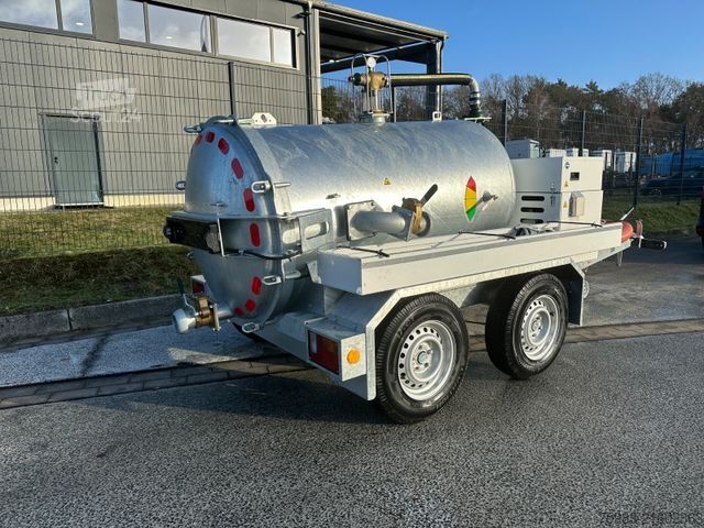Vacuum tank truck  Schmies STS V-1,5 Vakuumsaugfass-Anhänger 2,7to
