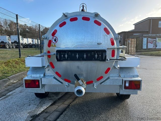 Vacuum tank truck  Schmies STS V-1,5 Vakuumsaugfass-Anhänger 2,7to