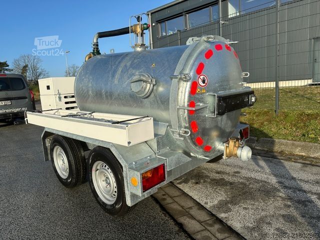 Vacuum tank truck  Schmies STS V-1,5 Vakuumsaugfass-Anhänger 2,7to